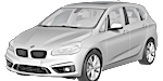 BMW F45 B0855 Fault Code